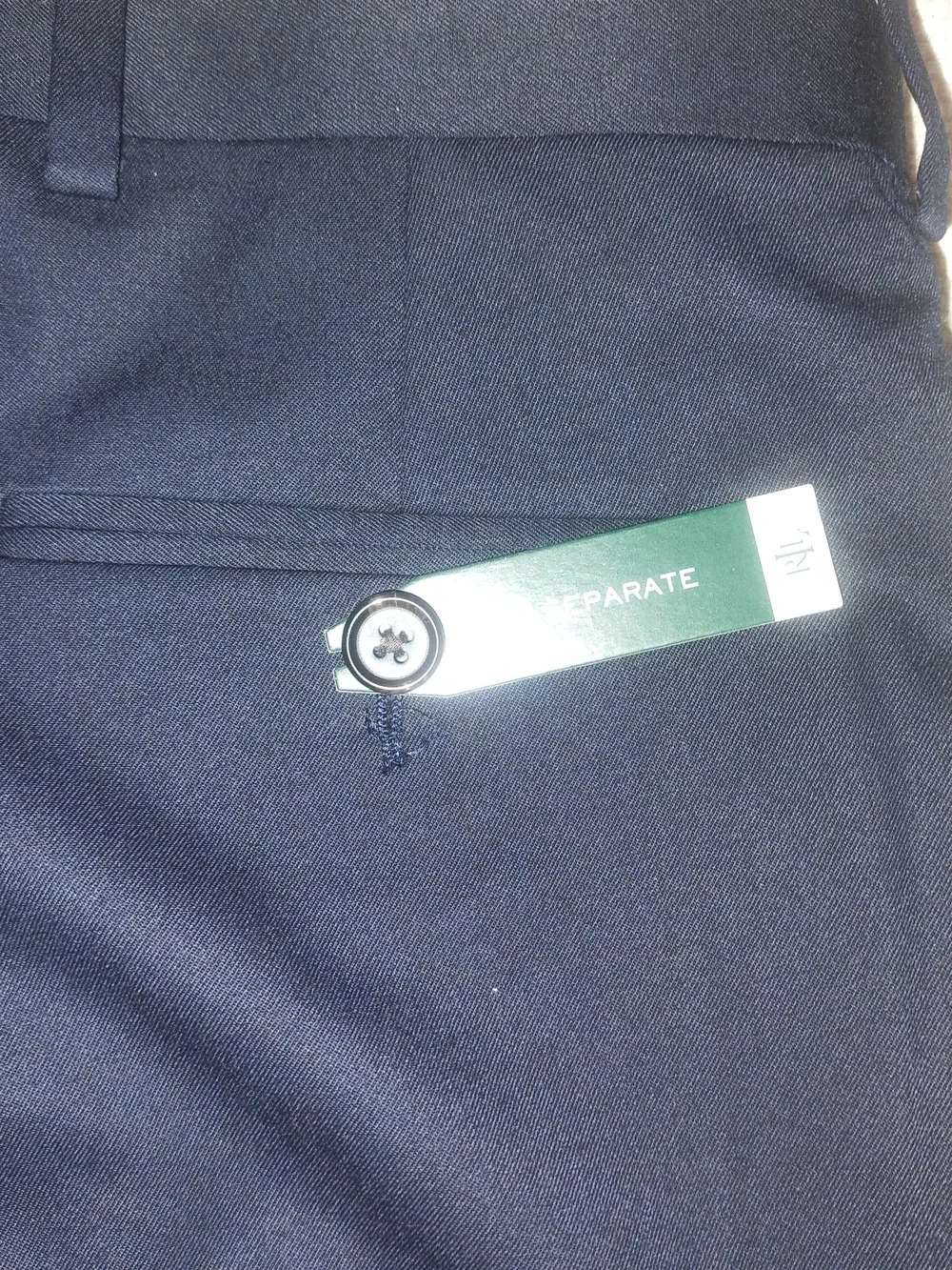 Lauren Ralph Lauren Boys Size 16R Navy Blue Dress Pants